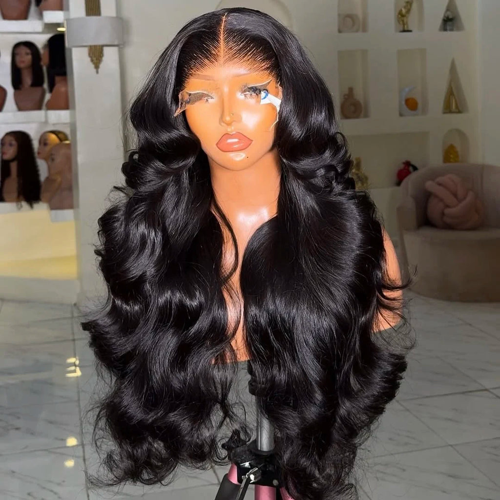 Wholesale 13x6 Glueless HD Lace Frontal Wig Indian Raw Hair Wigs Human Hair Lace Front Cuticle Aligned Virgin Human Hair Wig