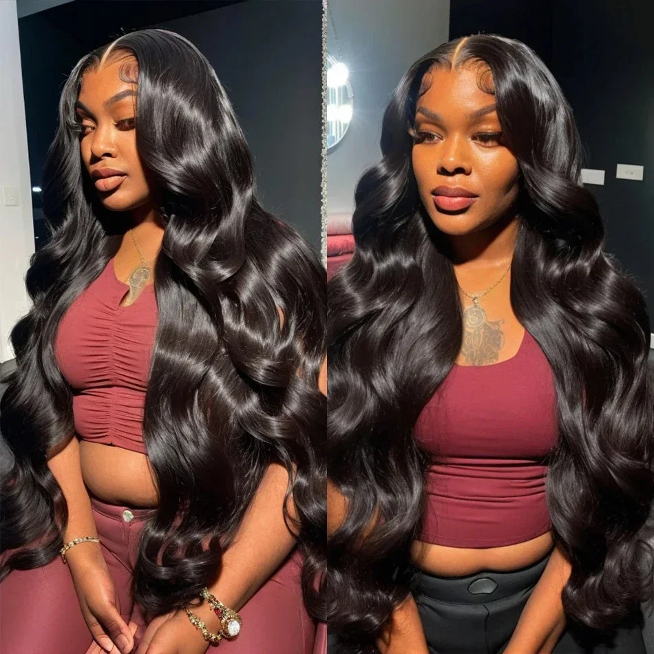 28 30  Inch Body Wave Lace Frontal Wigs Human Hair 13x6 Hd Lace Front Wig Human Hair Wigs 150 Density 13x6 Lace for Black Women