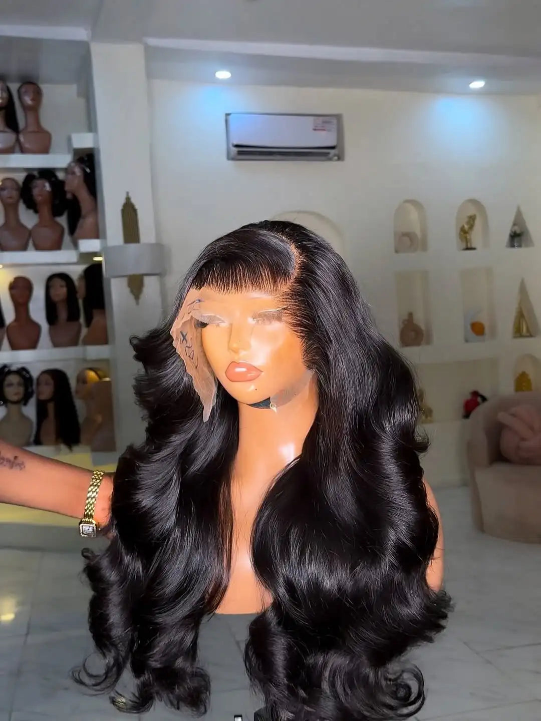 Free Tax Vietnamese Hair Wig 15A Raw Vietnamese Human Hair Wigs Vendor Raw Burmese Curly hd 13*6 Frontal Wig for Black Women