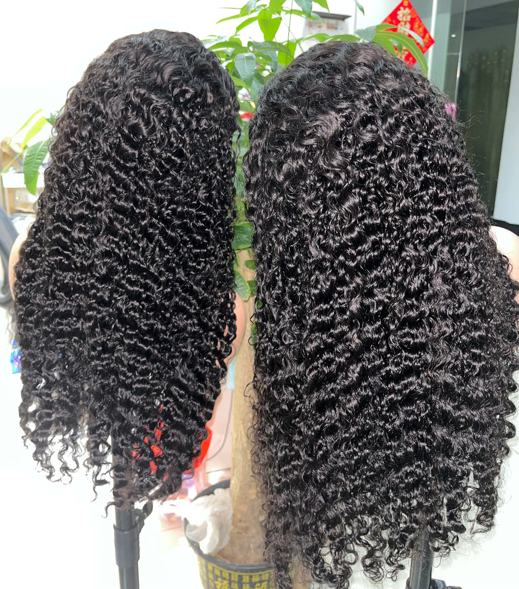 2026 Brazilian Virgin Hair Wigs 180% 13x4 HD Lace Front Burmese Curly Bone Straight Wig Glueless Human Hair Wigs for Black Women