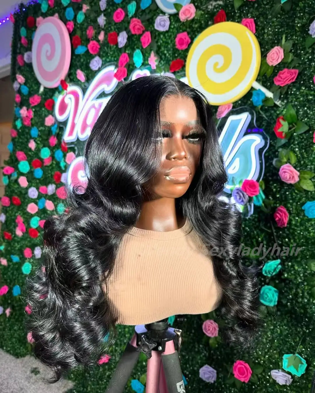 Raw Human Hair Burmese Curly HD Lace Closure Human Hair Wigs Lace Frontal Wigs for Black Women