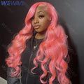 Loose Body Wave Light Pink Lace Front Wig Human Hair 13X6 Hd Lace Frontal 613 Colored Wig 13X4 Brazilian Pre Plucked Wig 36 Inch