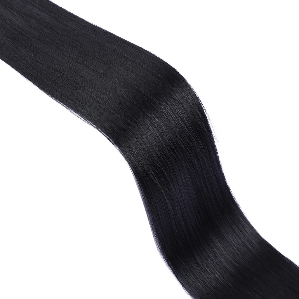 DIYOMO Butterfly Weft Hair Extensions Pu Hole Weft Double Sided Genius Weft Bundles Hand Tied Weft Invisible Weave For Women