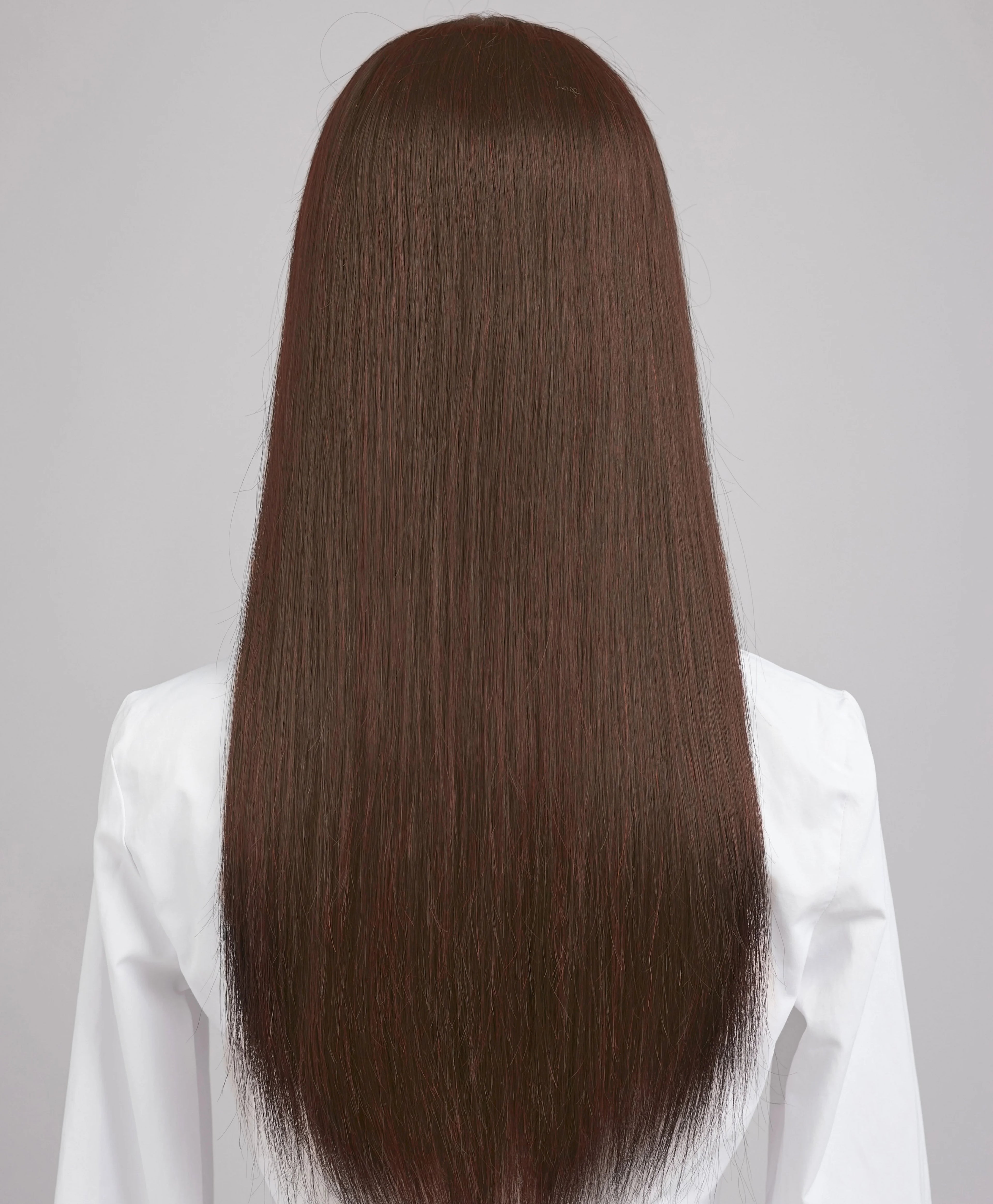 European Raw Human Hair Wig 6x6 Silk Top Realistic Scalp Glueless Wigs Layered Straight 150% Density PU Front Elastic Net Wig