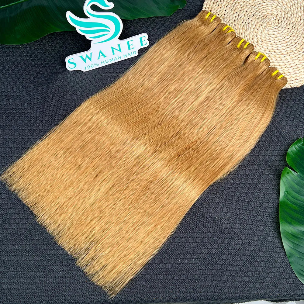 #27 Honey Blonde Bundles Straight Grade 15A 100% Unprocessed Virgin Human Hair Bundles Colored Hair Bundles Extensions