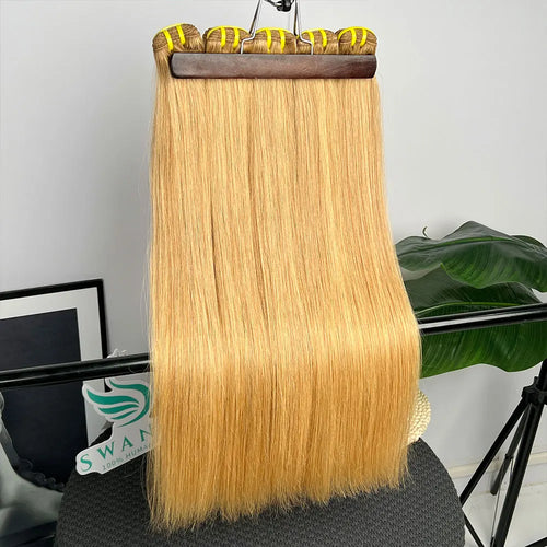 #27 Honey Blonde Bundles Straight Grade 15A 100% Unprocessed Virgin Human Hair Bundles Colored Hair Bundles Extensions