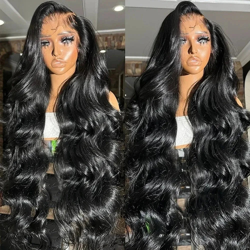 Purple Wig Long Natural Curly Wavy Wig for Women Synthetic Free Part Loose Deep Wave 13X4 Colored Wigs for Daily Party Cosplay