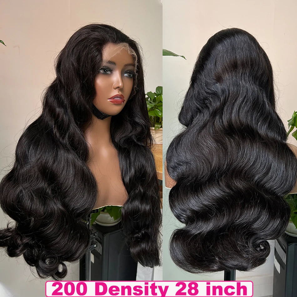 Yiwigs 250 Density Super Double Drawn Body Wave Hd Lace Human Hair Wigs Vietnam 4x4 Lace Closure Wig