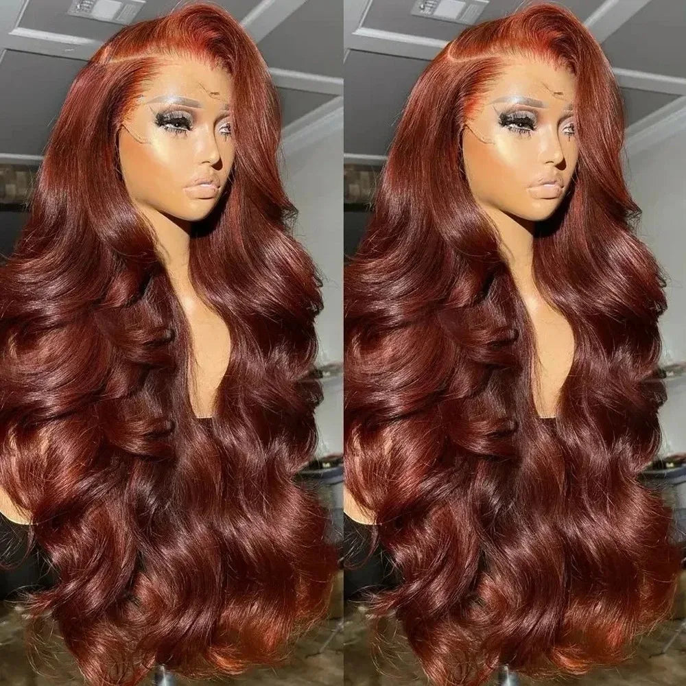 Purple Wig Long Natural Curly Wavy Wig for Women Synthetic Free Part Loose Deep Wave 13X4 Colored Wigs for Daily Party Cosplay