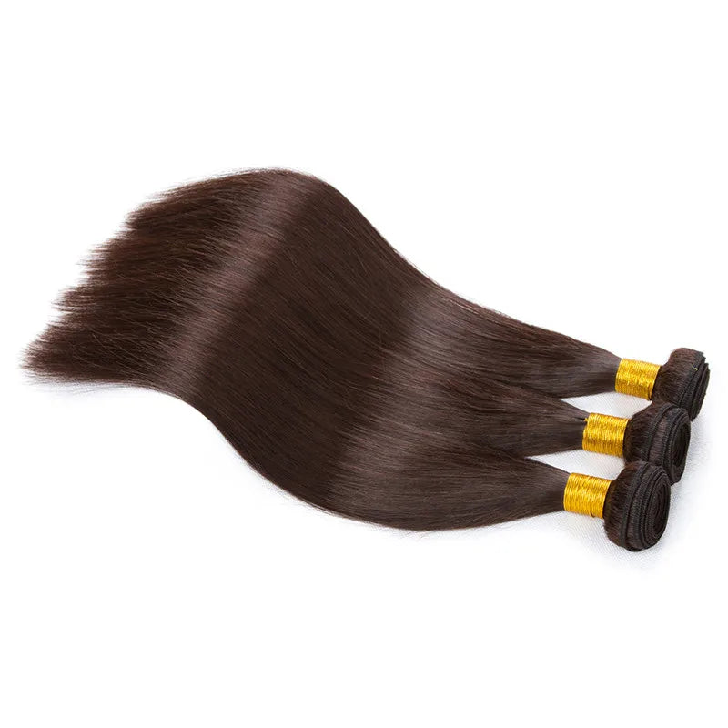 #6 #8 #10 Straight Human Hair Bundles Wholesale Hair Weaving Bundles Customize Hair Extension Remy Human Hair Weave 10A